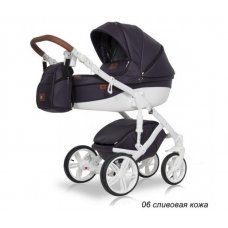 Детская коляска Ray Nucleo 2 в 1 06 сливовая кожа