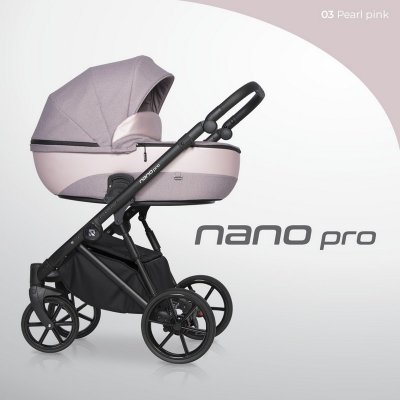 Коляска RIKO NANO PRO 3в1 (03 pearl pink)