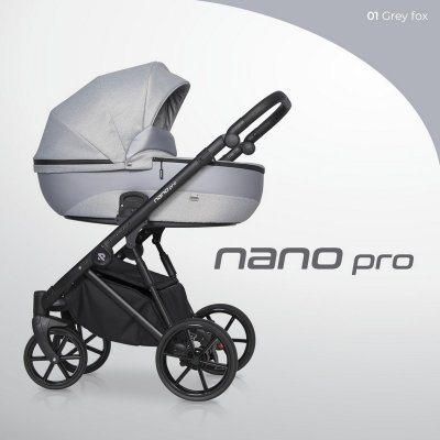 Коляска RIKO NANO PRO 2в1 (01 grey fox)