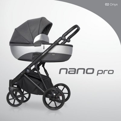 Коляска RIKO NANO PRO 2в1 (02 onyx)