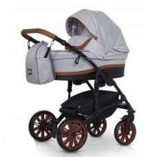 Коляска RIKO PIANO 3в1 (01 grey fox)