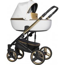 Универсальная коляска Riko Ozon Premium (2 в 1, 33 gold white)