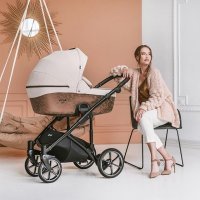 Детская коляска TUTIS VIVA LIFE MAJESTIC (2 в 1) Gold