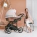 Детская коляска TUTIS VIVA LIFE MAJESTIC (2 в 1) Gold