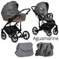 Детская коляска TUTIS VIVA LIFE MAJESTIC (2 в 1) Aguamarinene Детская коляска TUTIS VIVA LIFE MAJESTIC (2 в 1) Aguamarinene
