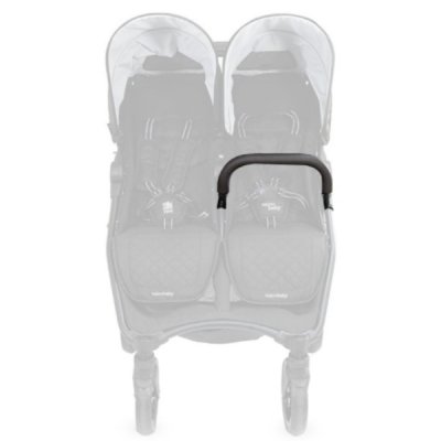 Бампер для одного ребёнка для коляски Valco Baby Slim Twin black