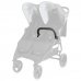 Бампер для одного ребёнка для коляски Valco Baby Slim Twin black