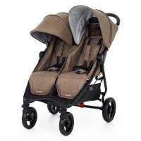 Прогулочная коляска для двойни Valco Baby Slim Twin Cappuccino