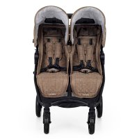 Прогулочная коляска для двойни Valco Baby Slim Twin Cappuccino