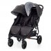 Прогулочная коляска для двойни Valco Baby Slim Twin Charcoal