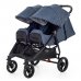 Прогулочная коляска для двойни Valco Baby Slim Twin Denim