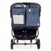 Прогулочная коляска для двойни Valco Baby Slim Twin Denim