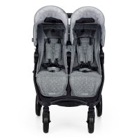 Прогулочная коляска для двойни Valco Baby Slim Twin Grey Marle