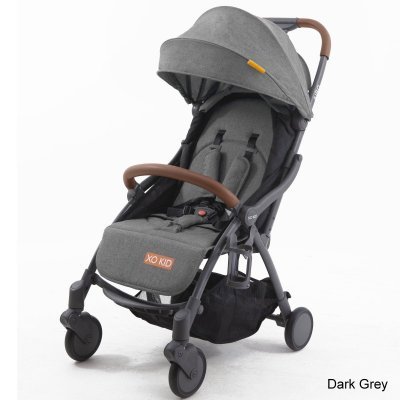 Коляска XO KID Airo (автомат складывание) Dark grey