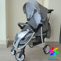 Прогулочная коляска XO KID STEAM Dark grey 