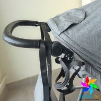 Прогулочная коляска XO KID STEAM Dark grey 