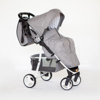 Прогулочная коляска XO KID STEAM Dark grey 