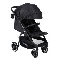 Прогулочная коляска XO KID STEAM Deluxe Black 2022