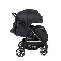 Прогулочная коляска XO KID STEAM Deluxe Black 2022