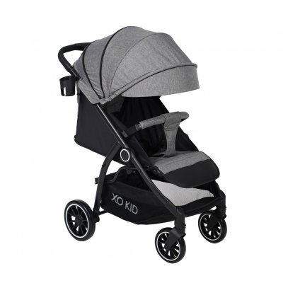 Прогулочная коляска XO KID STEAM Light Grey 2022
